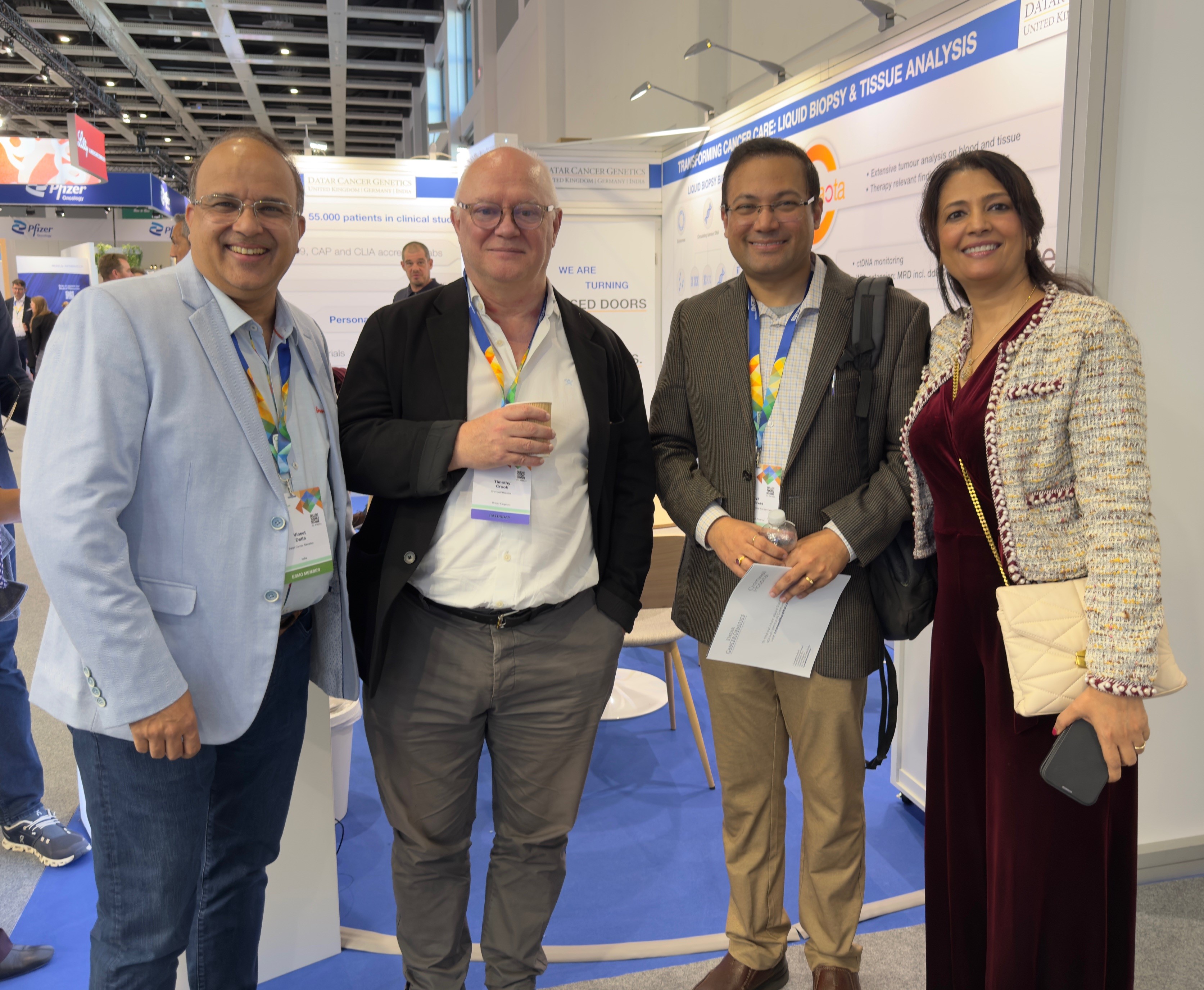 Dr Timothy Crook and Datar Cancer Genetics at ESMO Annual Congress 2025