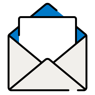 Mail open icon