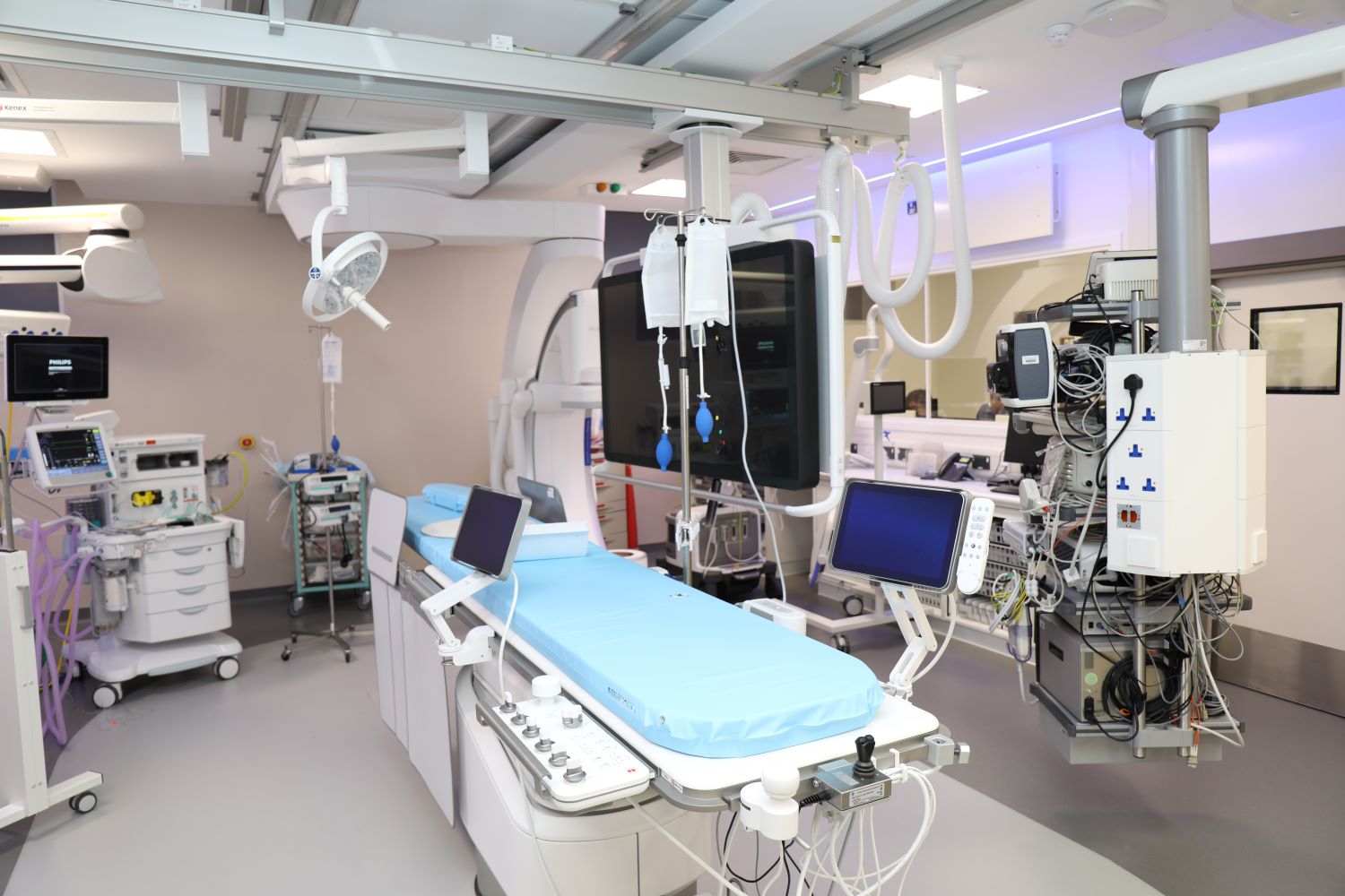 Cath lab 2 at Cromwell Hospital; ?>